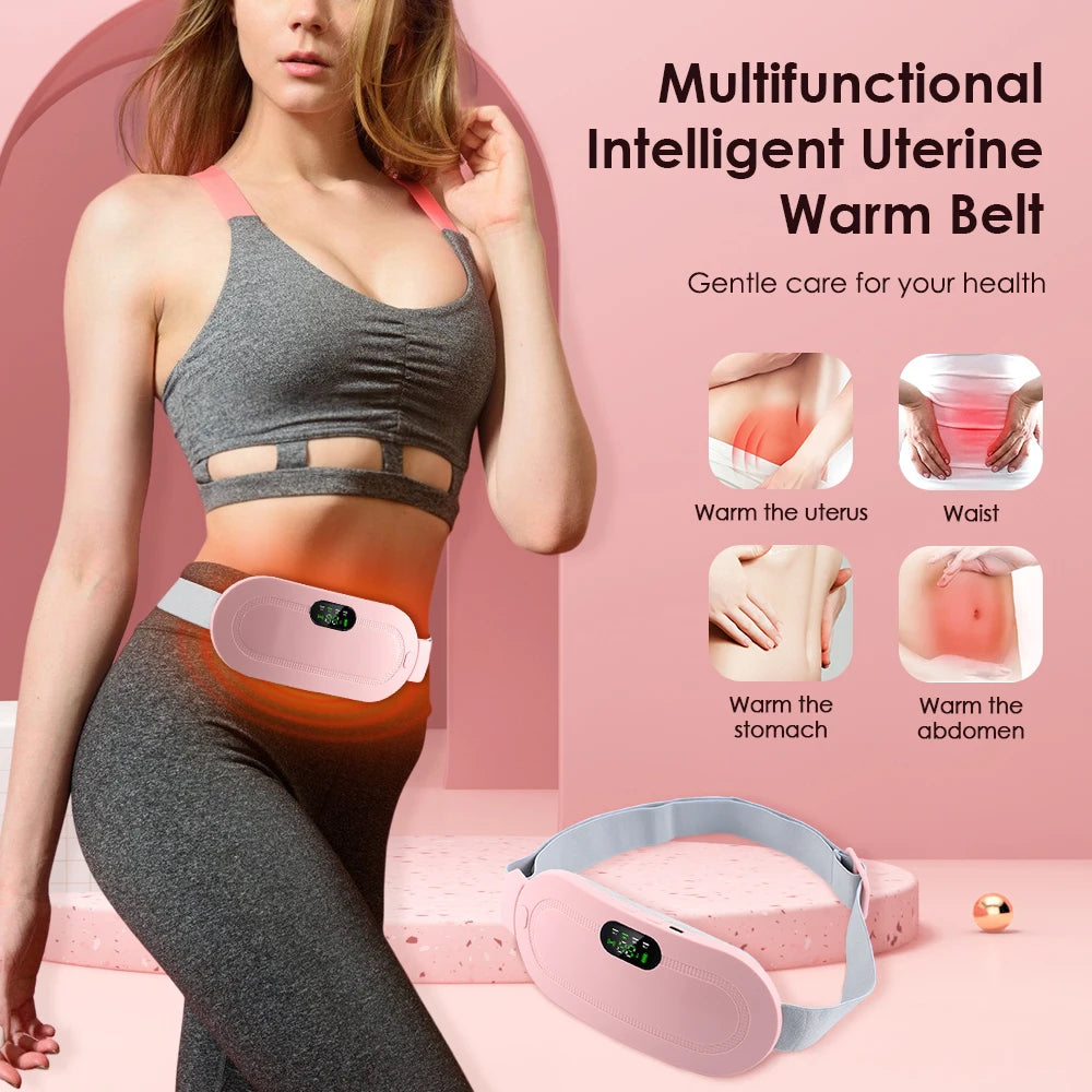 Luniva™ Smart Heat Belt – Instant Relief for Menstrual Pain